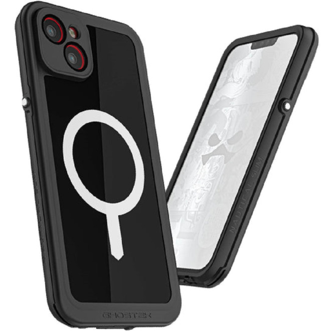 Ghostek Nautical Slim - Ανθεκτική Αδιάβροχη Θήκη MagSafe - Apple iPhone 14 Plus - Black