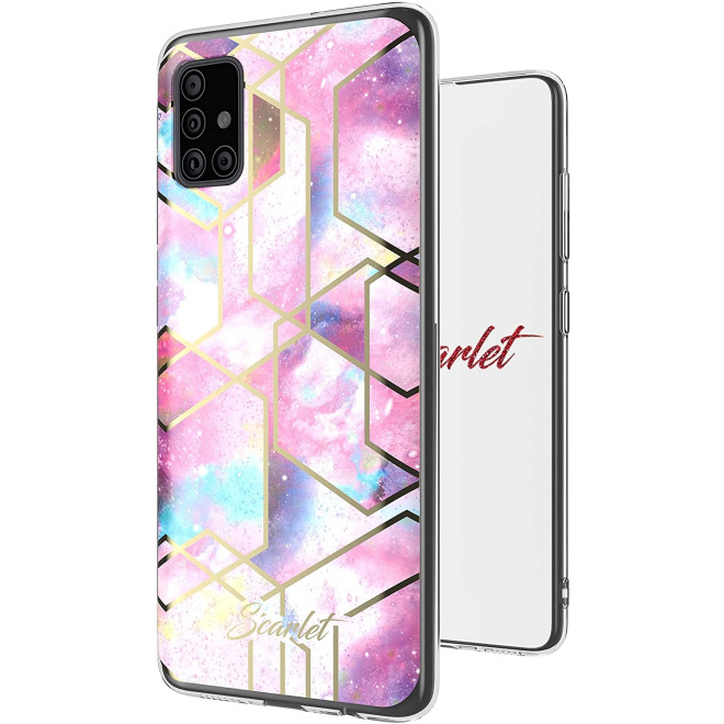 Ghostek Θήκη Stylish Scarlet Samsung Galaxy A51 - Pink Stardust