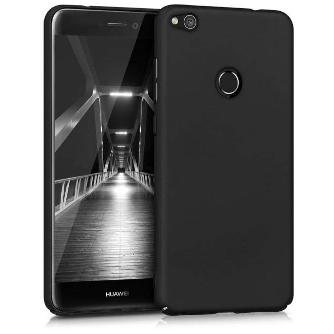 KW Slim Anti-Slip Cover - Σκληρή Θήκη Καουτσούκ Huawei P8 / P9 Lite (2017) - Μαύρο