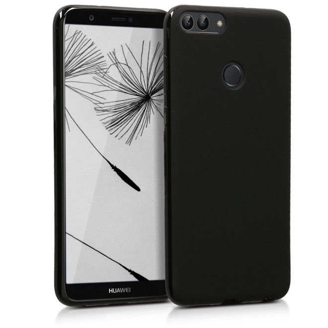 KW Θήκη Σιλικόνης Huawei P Smart 2018 - Black Matte