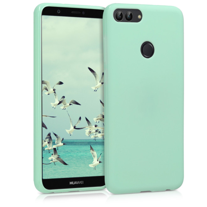 KW Θήκη Σιλικόνης Huawei Enjoy 7S / P Smart - Mint Matte (44124.50)