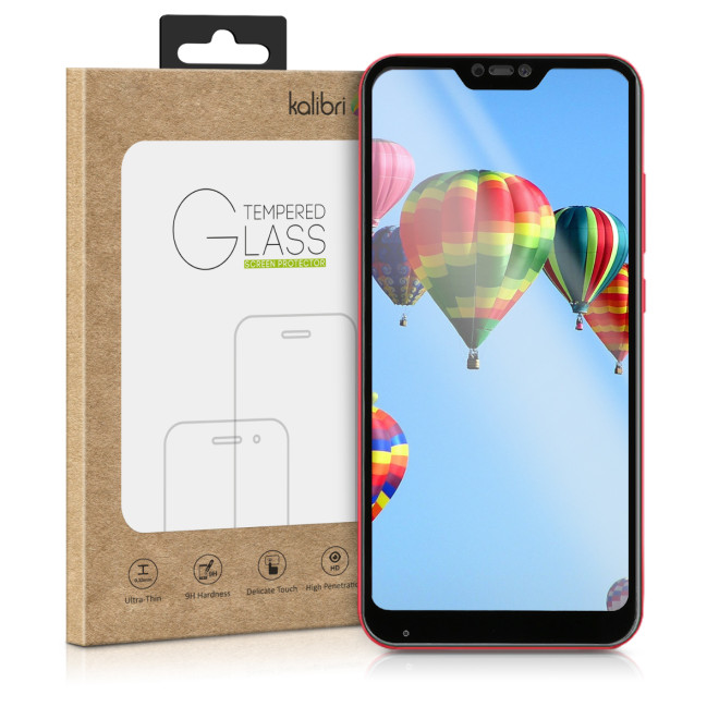 Kalibri Tempered Glass - Fullface Αντιχαρακτικό Γυαλί Οθόνης Xiaomi Redmi 6 Pro / Mi A2 Lite