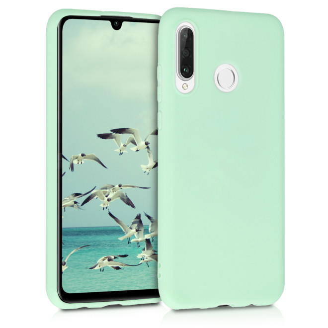 KW Θήκη Σιλικόνης Huawei P30 Lite - Mint Matte