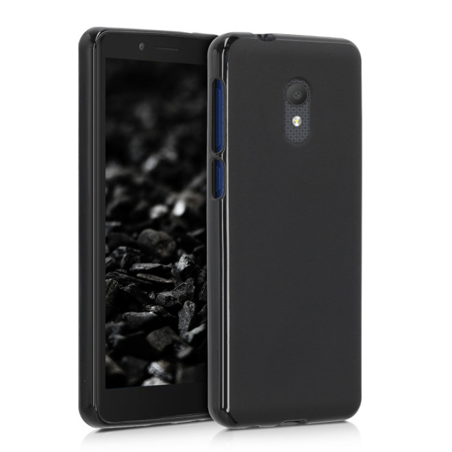 KW Θήκη Σιλικόνης Alcatel 1C 2019 - Black Matte