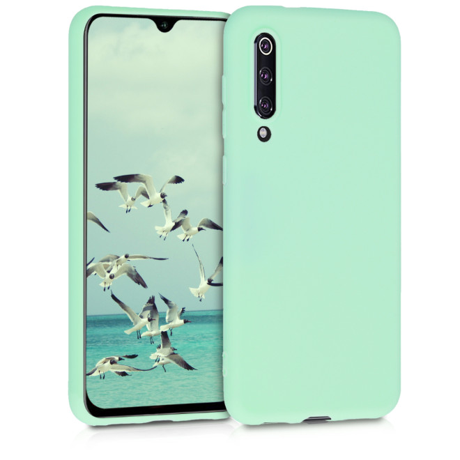 KW Θήκη Σιλικόνης Xiaomi Mi 9 SE - Mint Matte