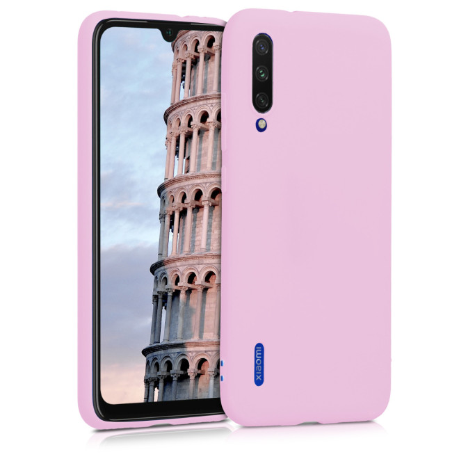 KW Θήκη Σιλικόνης Xiaomi Mi A3 - Light Pink Matte