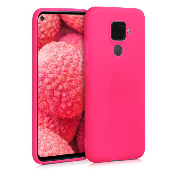 KW Θήκη Σιλικόνης Huawei Mate 30 Lite - Neon Pink