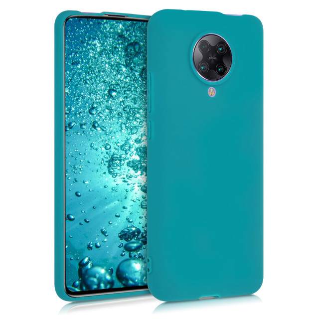 KW Θήκη Σιλικόνης Xiaomi Poco F2 Pro / Redmi K30 Pro - Teal Matte