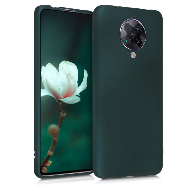 KW Θήκη Σιλικόνης Xiaomi Poco F2 Pro / Redmi K30 Pro - Metallic Teal