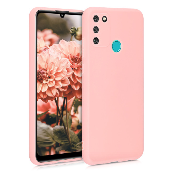 KWmobile Θήκη Σιλικόνης Honor 9A - Rose Gold Matte