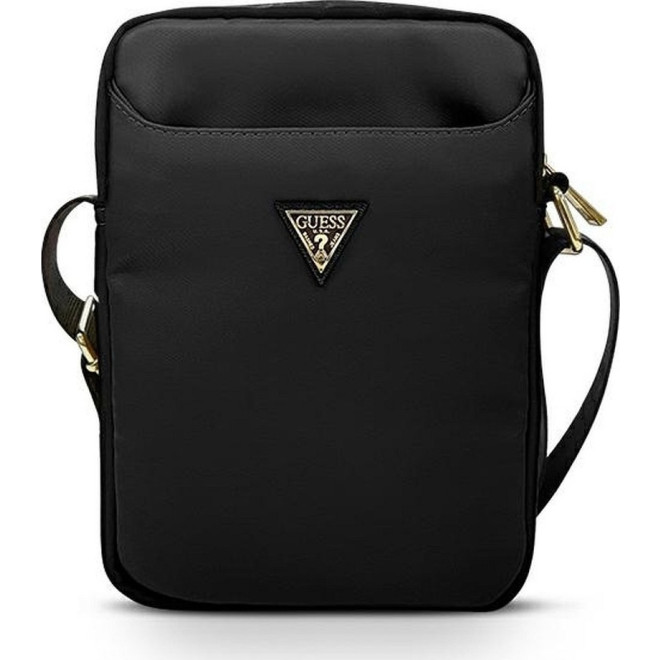 Guess Triangle Logo Tablet Bag - Universal Τσάντα Μεταφοράς Tablet 10" - Black