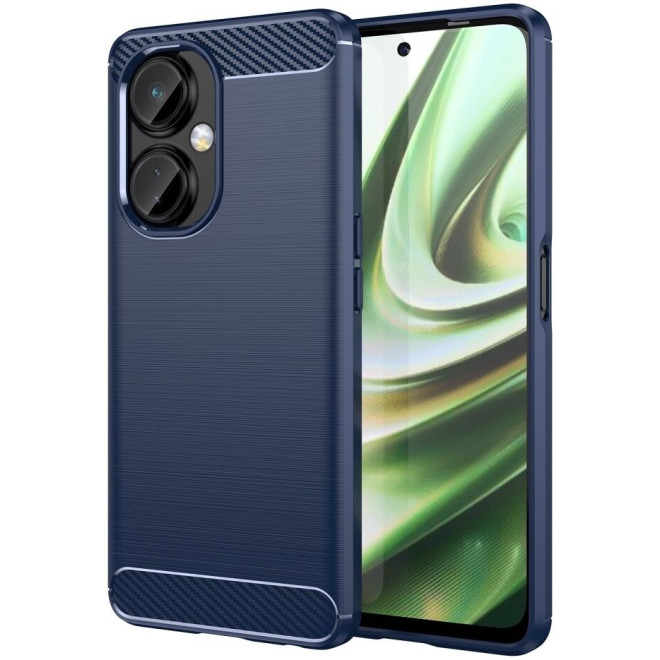 HappyCase Θήκη Σιλικόνης Brushed - OnePlus Nord CE 3 Lite - Blue