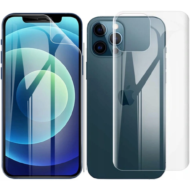 Hoco Hydrogel Pro HD Set Screen and Back Protector - Clear 