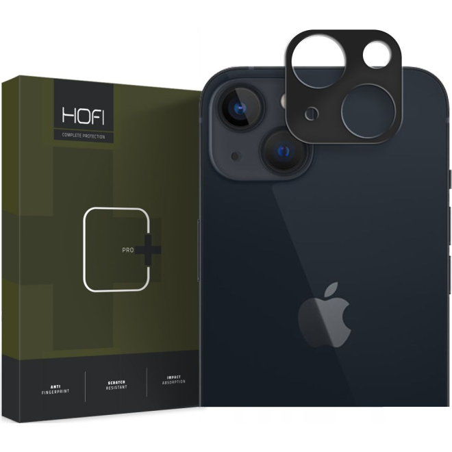 Hofi Alucam Pro+ Camera Cover - Μεταλλικό Προστατευτικό Κάλυμμα Κάμερας - Apple iPhone 15 / 15 Plus - Black