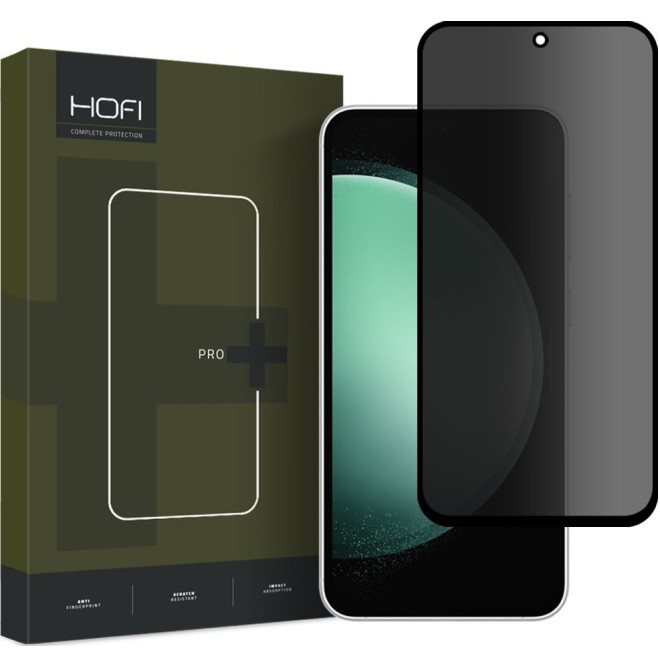 Hofi Anti Spy Pro+ Tempered Glass Privacy - Full Face Αντιχαρακτικό Γυαλί Προστασίας Απορρήτου Οθόνης - Samsung Galaxy S23 FE - Black