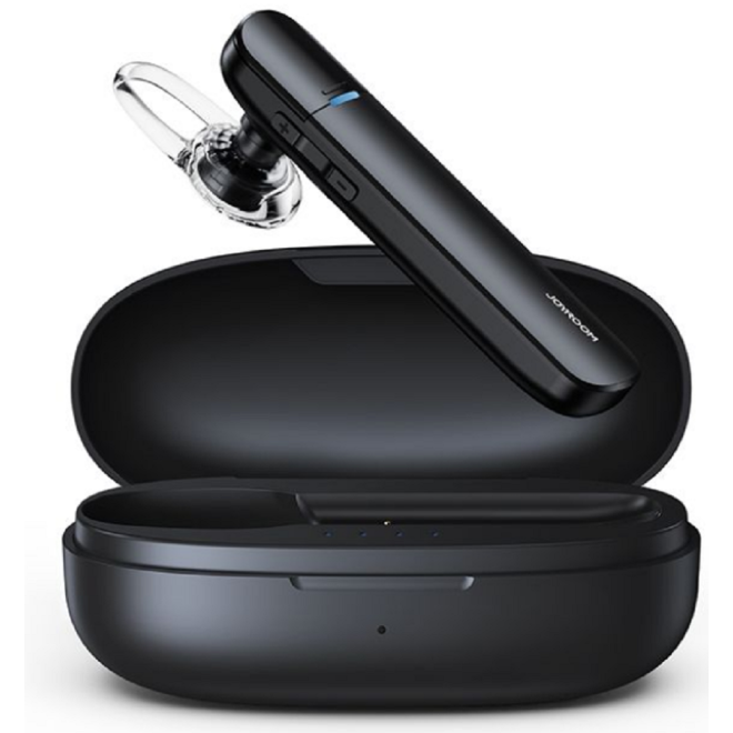 Joyroom JR-B01S - Μονό Ασύρματο Ακουστικό Bluetooth με Θήκη Φόρτισης - Black