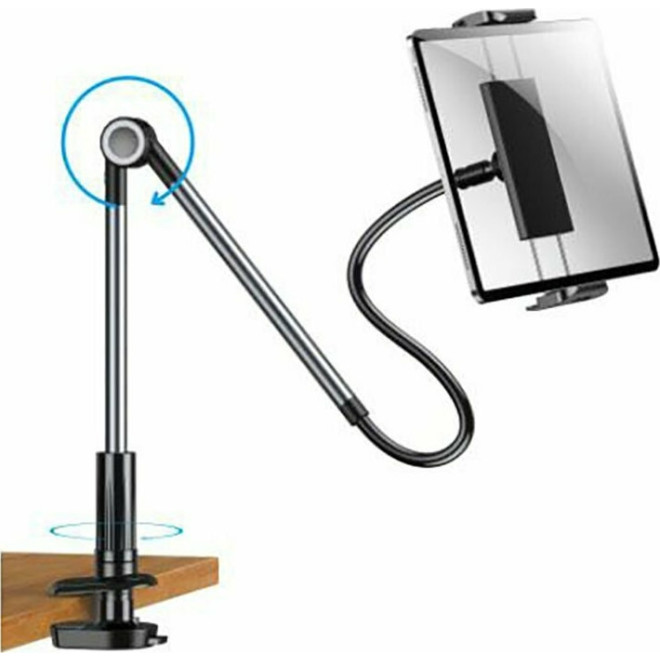 Joyroom JR-ZS263 Funny Lazy Holder - Ρυθμιζόμενη Βάση με Βραχίονα για Κινητό / Tablet 4.7"- 12.9" - Black