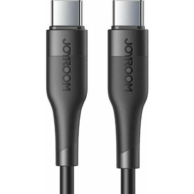 Joyroom PD S-1230M3 - Καλώδιο Φόρτισης και Μεταφοράς Δεδομένων 3A - Type-C σε Type-C - 120cm - 60W - Black