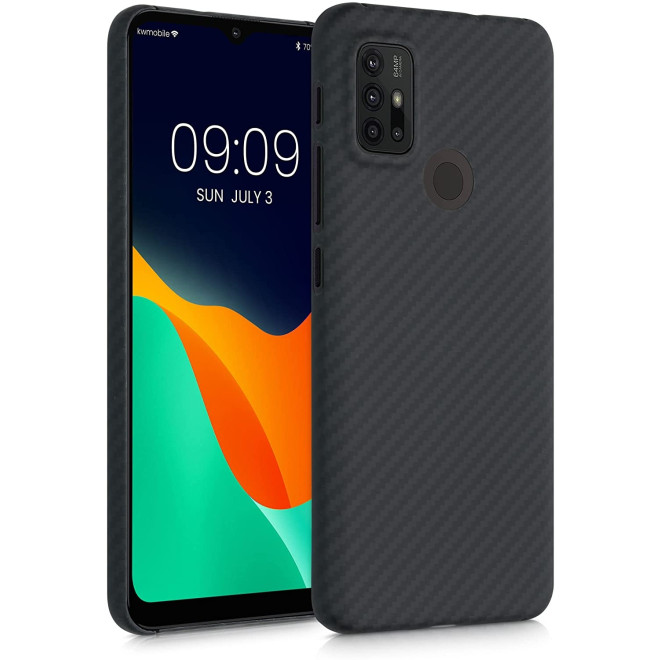 Kalibri Aramid Fiber Body - Σκληρή Θήκη Motorola Moto G30 / G20 / G10 - Black Matte