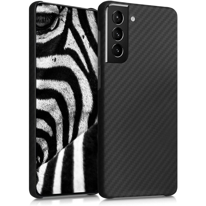 Kalibri Aramid Fiber Body - Σκληρή Θήκη Samsung Galaxy S21 5G - Black Matte