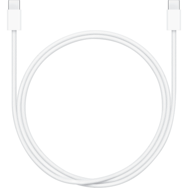 Καλώδιο Type-C Official Apple USB-C Charge Cable Φόρτισης & Μεταφοράς Δεδομένων σε Type-C 100cm 60W White