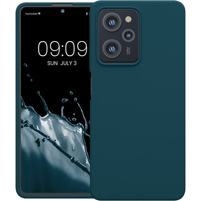 KWmobile Soft Flexible Rubber Cover - Θήκη Σιλικόνης Xiaomi Poco X5 Pro - Teal Matte