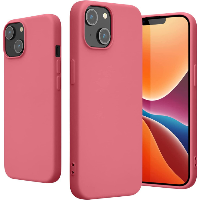 KWmobile Soft Slim Flexible Rubber Cover - Θήκη Σιλικόνης Apple iPhone 14 - Sweet Candy