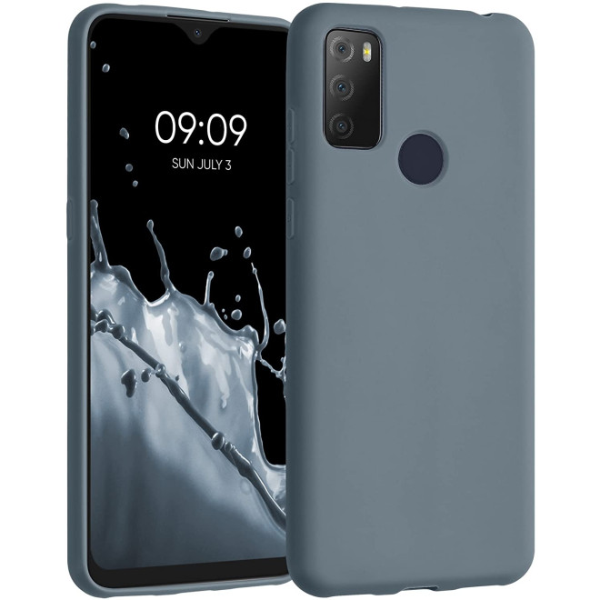 KWmobile Θήκη Σιλικόνης Alcatel 1S 2021 - Slate Grey