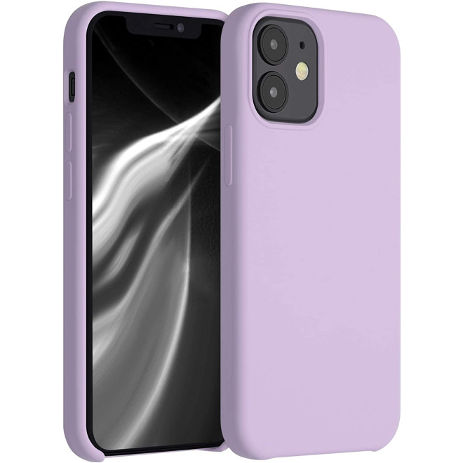 KWmobile Θήκη Σιλικόνης Apple iPhone 12 mini - Soft Flexible Rubber Cover - Mauve