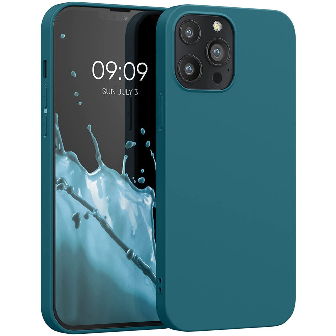 KWmobile Θήκη Σιλικόνης Apple iPhone 13 Pro Max - Teal Matte