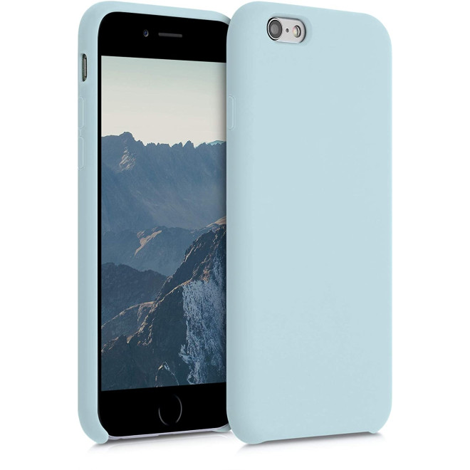 KWmobile Θήκη Σιλικόνης Apple iPhone 6S / 6 - Soft Flexible Rubber Cover - Frosty Mint