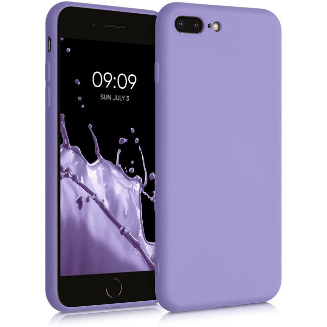 KWmobile Θήκη Σιλικόνης Apple iPhone 8 Plus / 7 Plus - Violet Purple