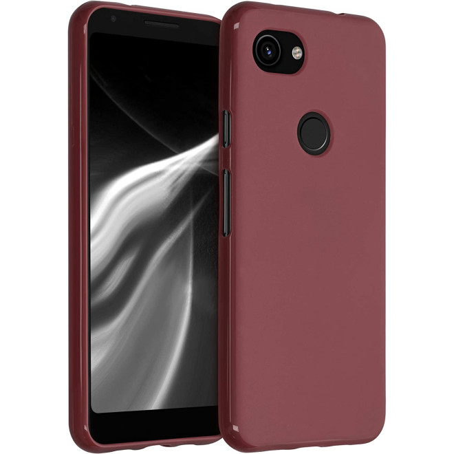KWmobile Θήκη Σιλικόνης Google Pixel 3a - Rhubarb Red