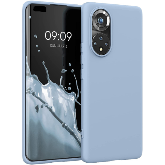KWmobile Θήκη Σιλικόνης Honor 50 - Light Blue Matte 