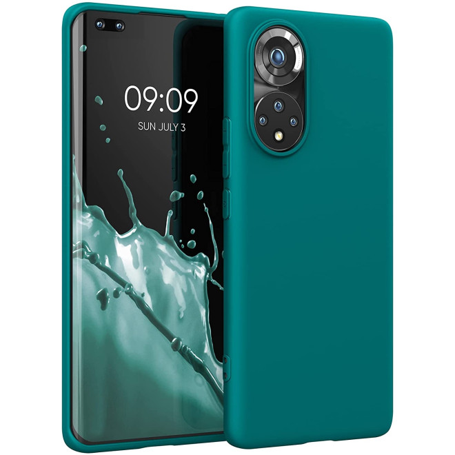 KWmobile Θήκη Σιλικόνης Honor 50 Pro - Teal Matte