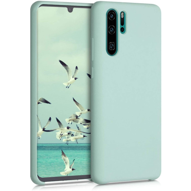 KWmobile Θήκη Σιλικόνης Huawei P30 Pro - Soft Flexible Rubber Cover - Mint 