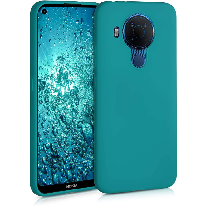 KWmobile Θήκη Σιλικόνης Nokia 5.4 - Teal Matte