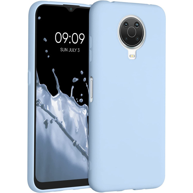 KWmobile Θήκη Σιλικόνης Nokia G20 / G10 - Light Blue Matte