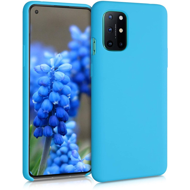 KWmobile Θήκη Σιλικόνης OnePlus 8T - Soft Flexible Rubber Cover - Ice Blue