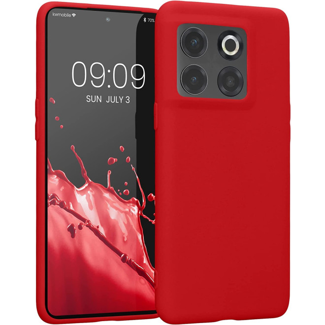KWmobile Θήκη Σιλικόνης OnePlus 10T - Red
