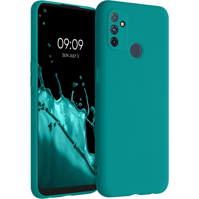 KWmobile Θήκη Σιλικόνης OnePlus Nord N100 - Petrol