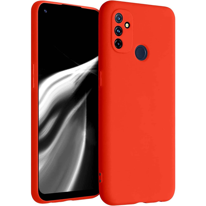KWmobile Θήκη Σιλικόνης OnePlus Nord N100 - Tangerine Tango