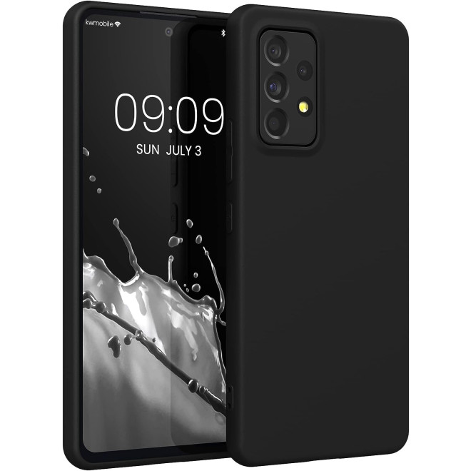 KWmobile Θήκη Σιλικόνης Samsung Galaxy A53 5G - Black