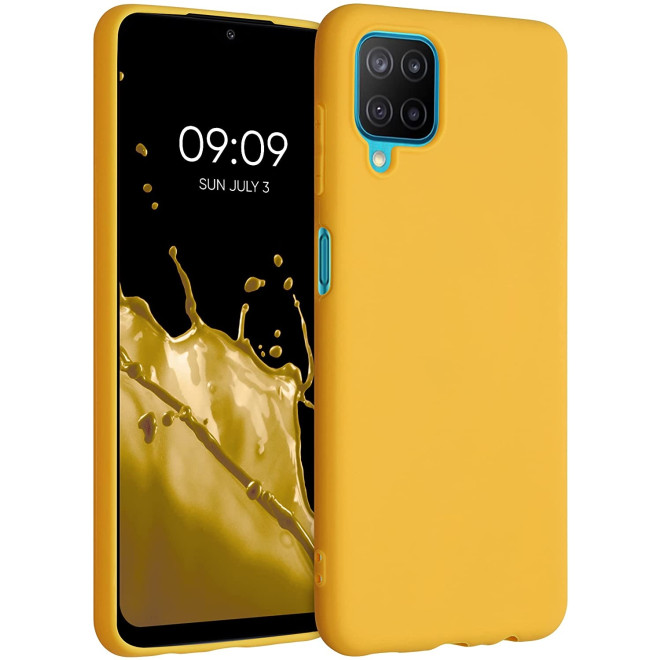KWmobile Θήκη Σιλικόνης Samsung Galaxy M12 - Honey Yellow 