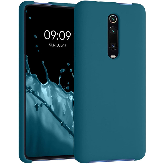 KWmobile Θήκη Σιλικόνης Xiaomi Mi 9T / Mi 9T Pro - Soft Flexible Rubber Cover - Teal Matte