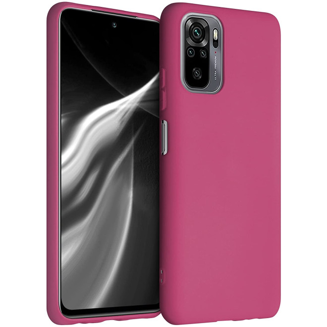 KWmobile Θήκη Σιλικόνης Xiaomi Redmi Note 10 / Note 10S - Pomegranate Red