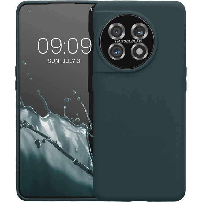 KWmobile Θήκη Σιλικόνης OnePlus 11 - Dark Slate