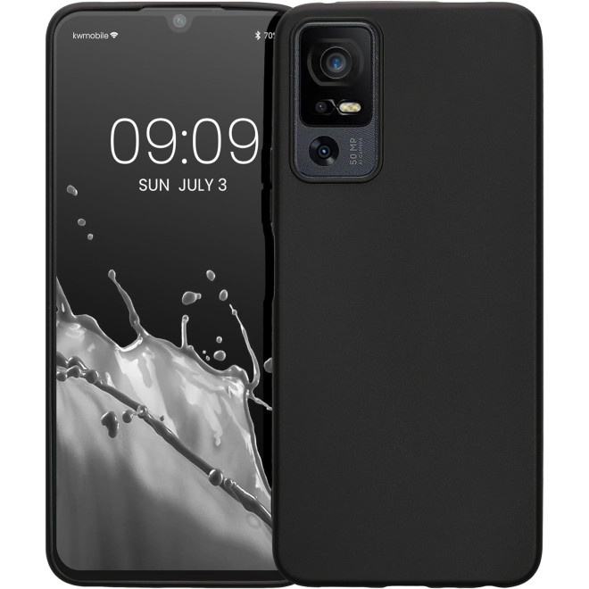 KWmobile Θήκη Σιλικόνης TCL 40 XL - Black Matte