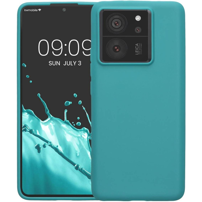KWmobile Θήκη Σιλικόνης Xiaomi 13T / 13T Pro - Teal Matte