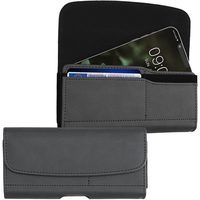 KWmobile Universal Θήκη Ζώνης για Smartphones / Κινητά έως 6.8" - XL - Anthracite